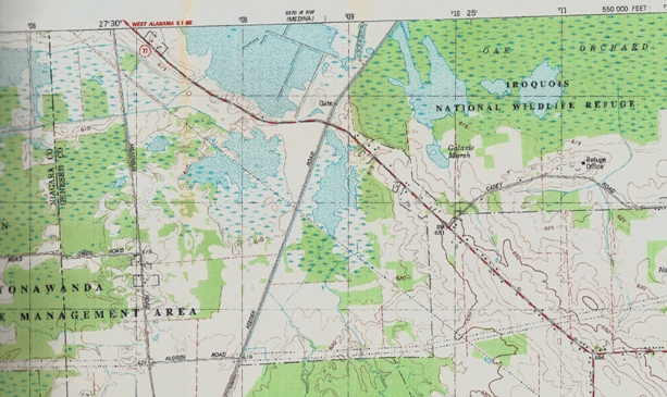 Batavia Moraine Narrow Pass