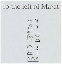 Label to the left of Maat