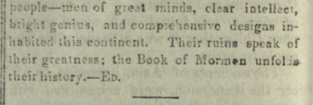 American Antiquities T&S July 15, 1842